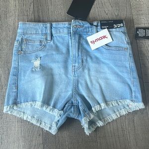 Light Wash Shorts